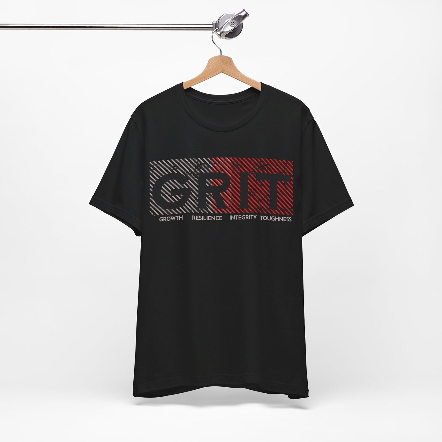 G.R.I.T. Growth, Resilience, Integrity, Toughness | Unisex Jersey Short Sleeve Tee
