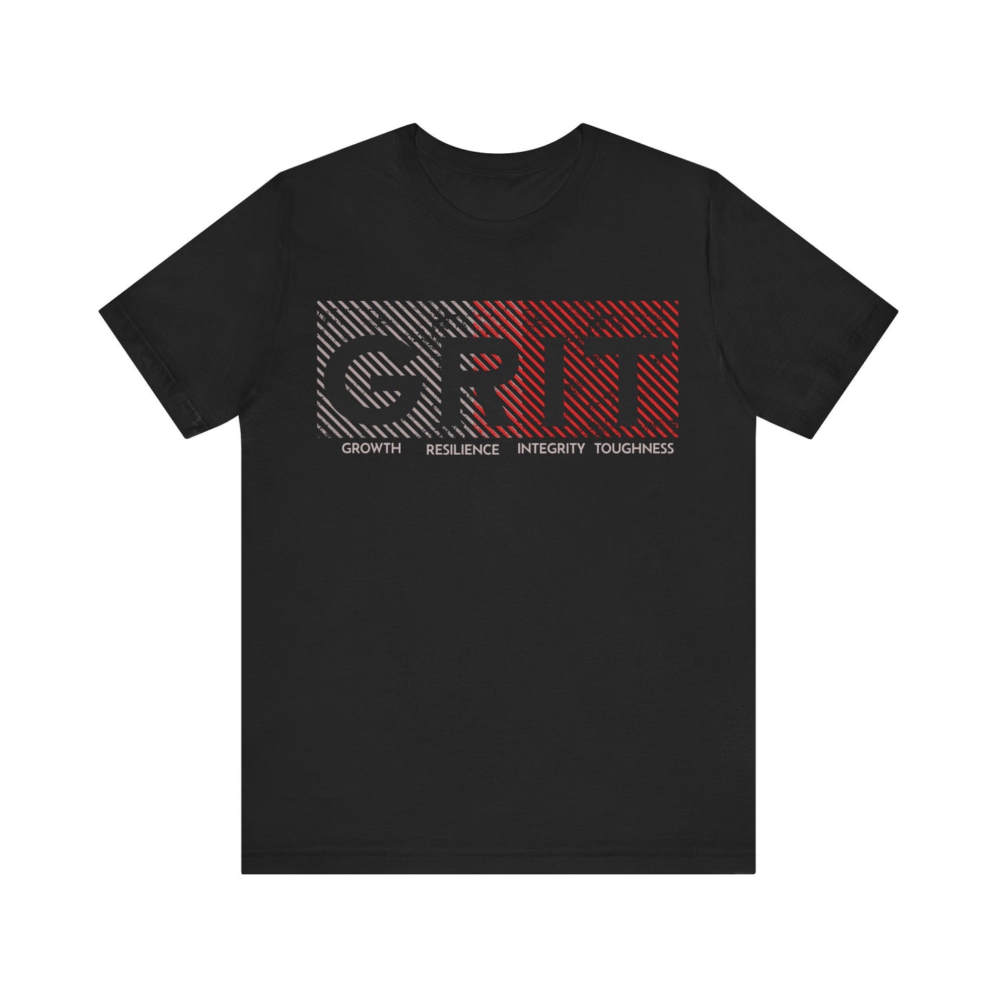 G.R.I.T. Growth, Resilience, Integrity, Toughness | Unisex Jersey Short Sleeve Tee