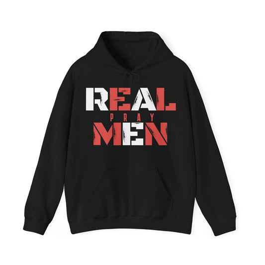 REAL MEN Pray | Unisex Heavy Blend™ Hooded Sweatshirt