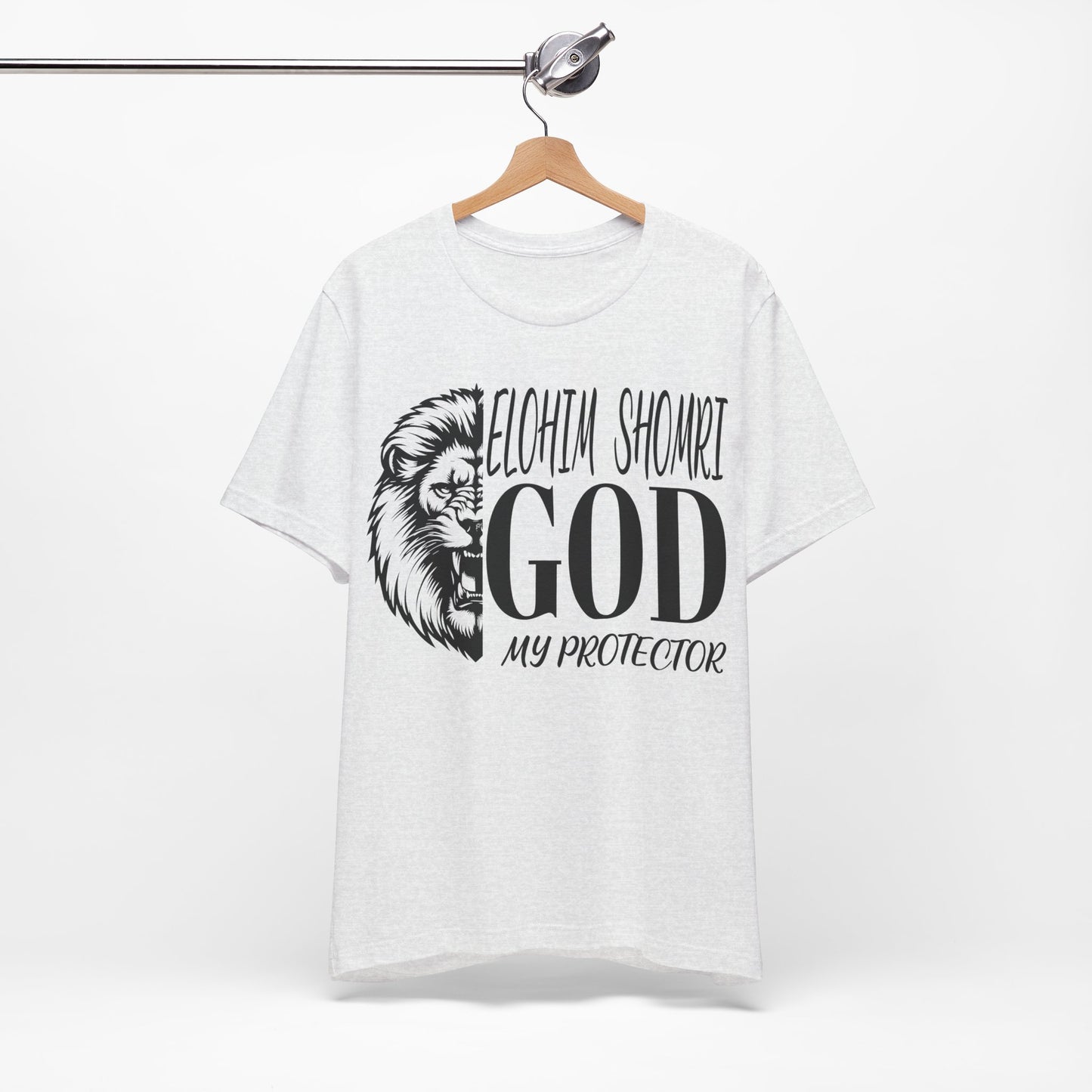 Elohim Shomri GOD My Protector | Unisex Jersey Short Sleeve Tee