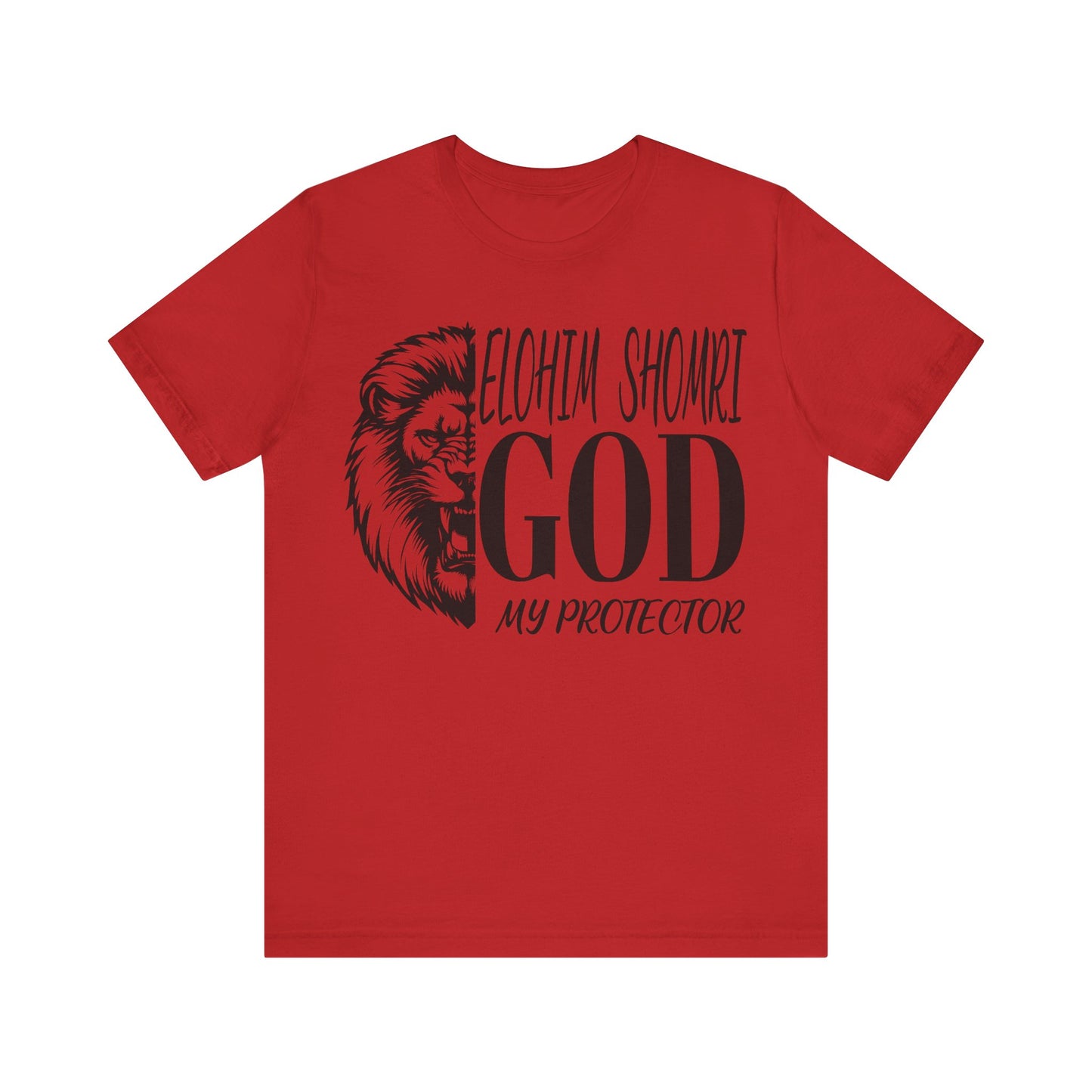 Elohim Shomri GOD My Protector | Unisex Jersey Short Sleeve Tee