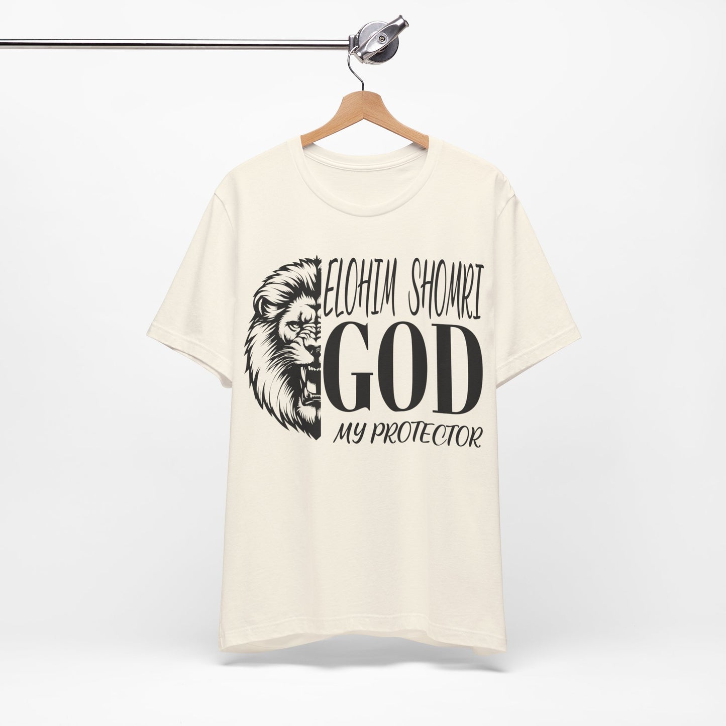 Elohim Shomri GOD My Protector | Unisex Jersey Short Sleeve Tee