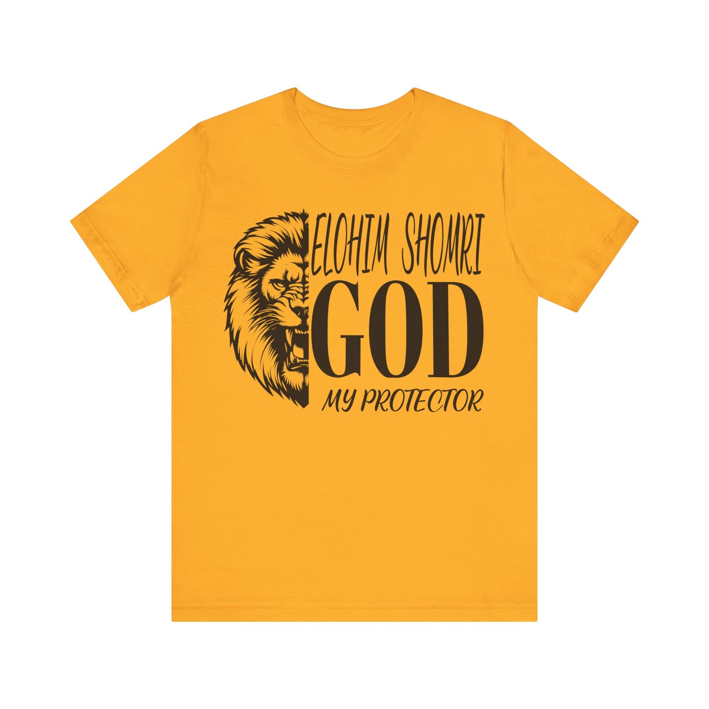 Elohim Shomri GOD My Protector | Unisex Jersey Short Sleeve Tee