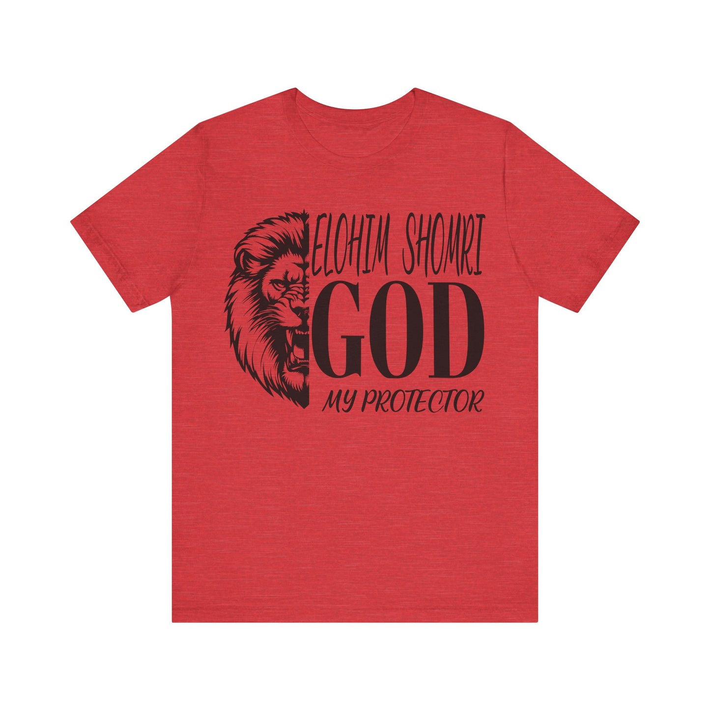 Elohim Shomri GOD My Protector | Unisex Jersey Short Sleeve Tee