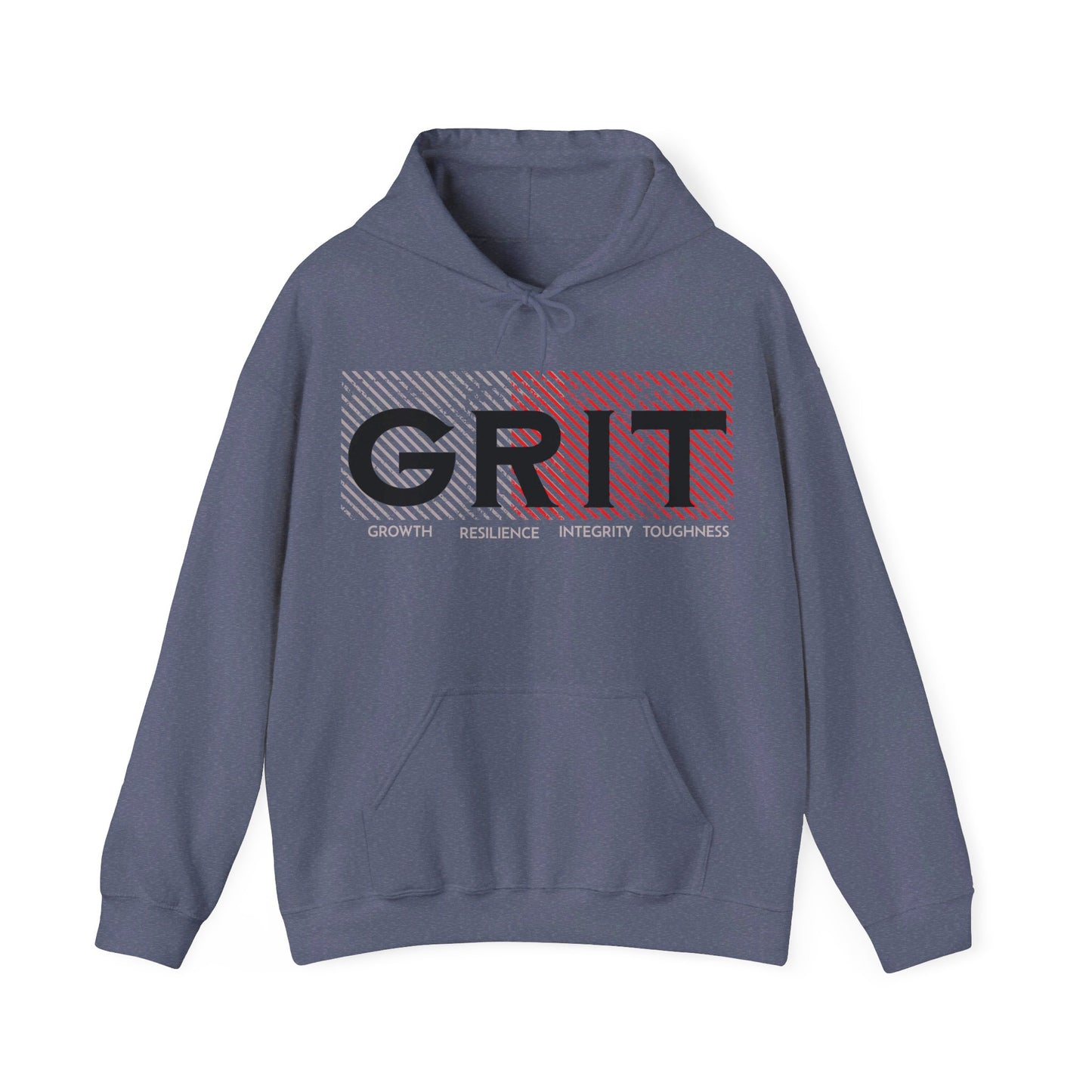 G.R.I.T. Growth, Resilience, Integrity, Toughness | Unisex Heavy Blend™ Hooded Sweatshirt