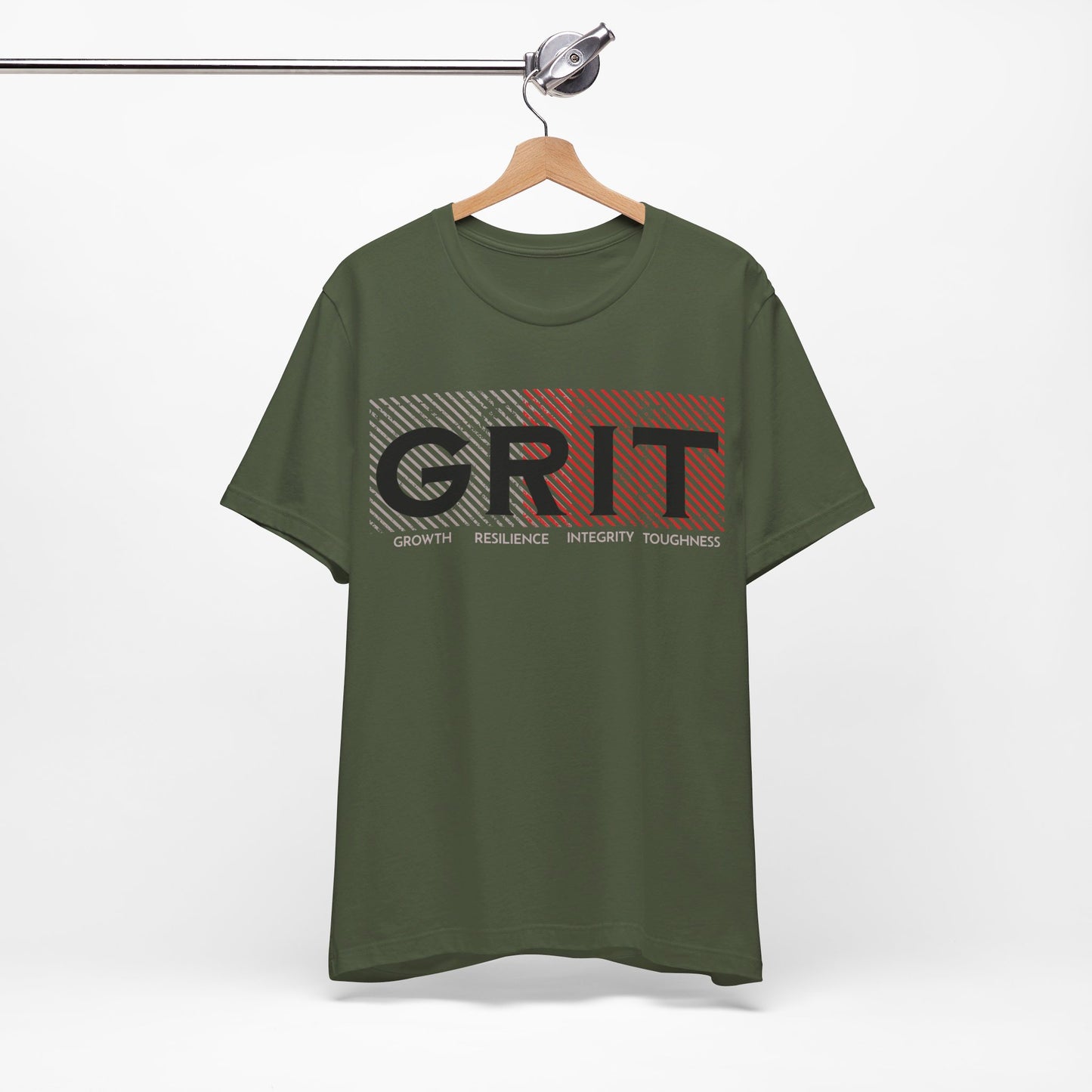 G.R.I.T.  Growth, Resilience, Integrity, Toughness  | Unisex Jersey Short Sleeve Tee