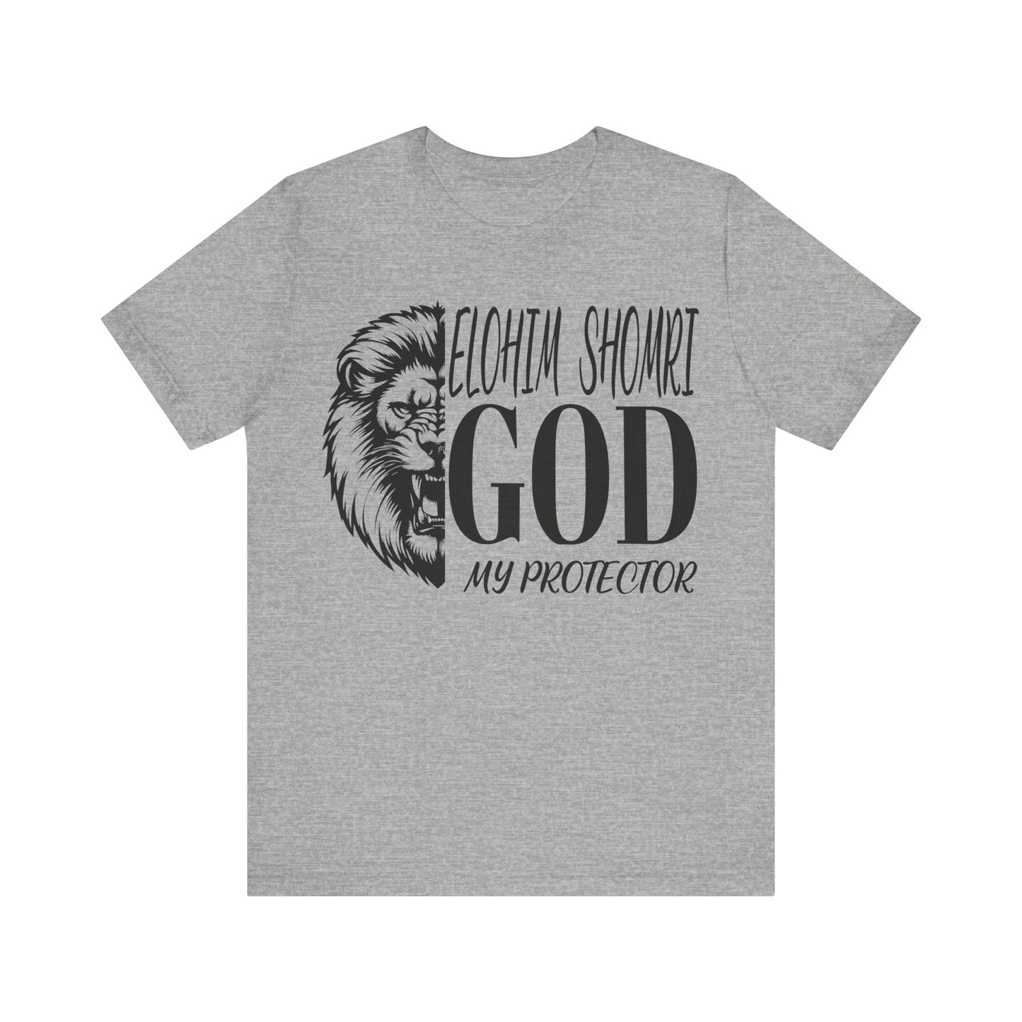 Elohim Shomri GOD My Protector | Unisex Jersey Short Sleeve Tee