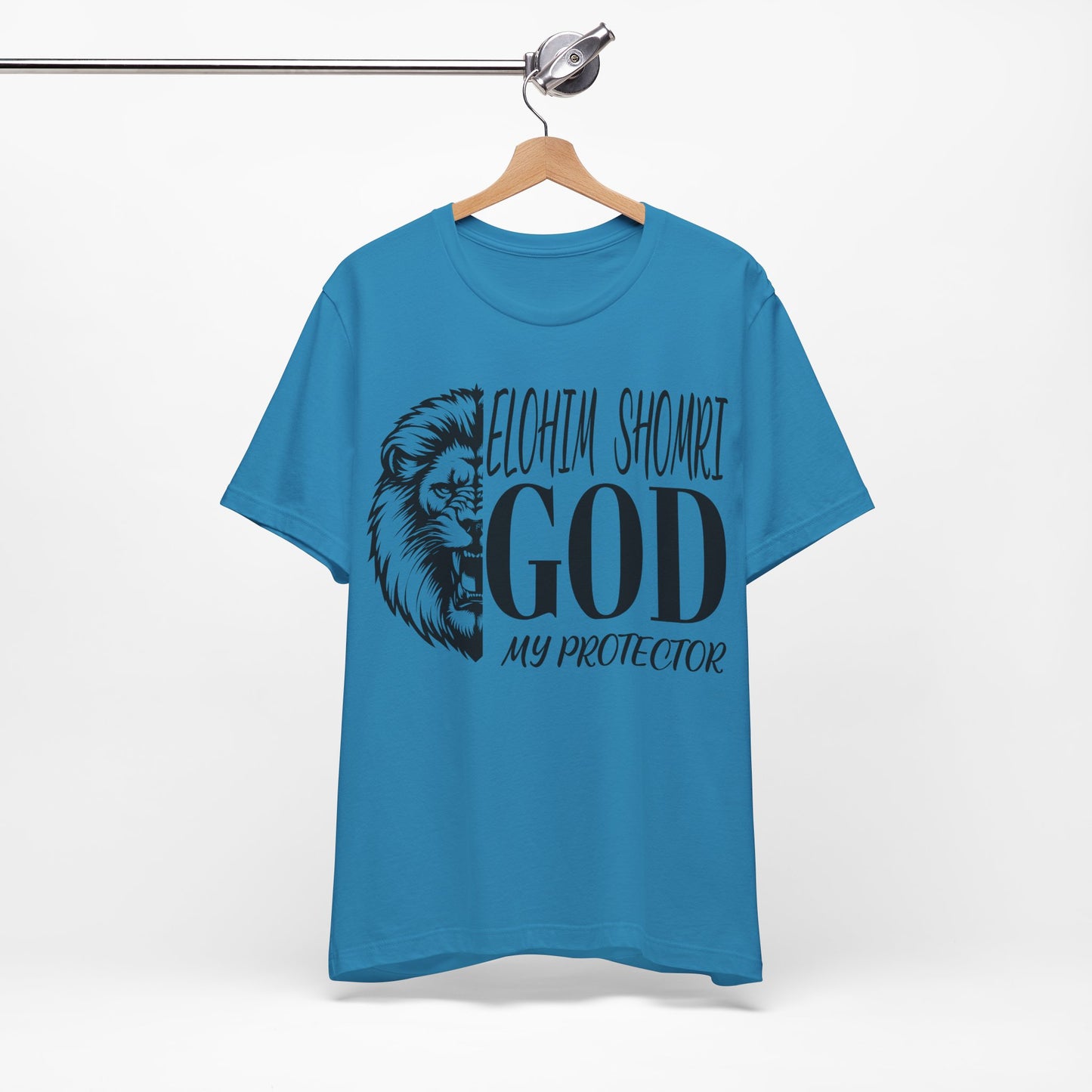 Elohim Shomri GOD My Protector | Unisex Jersey Short Sleeve Tee