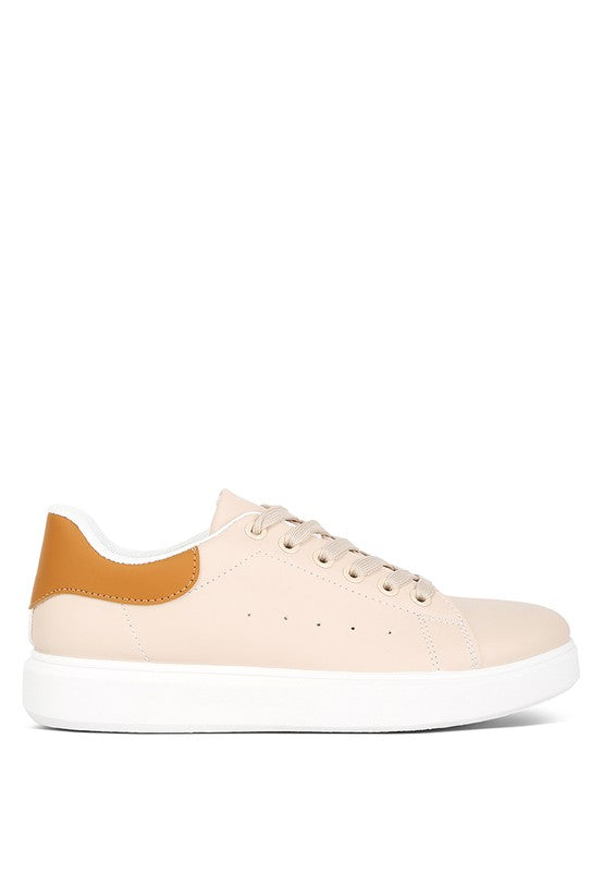 ENORA Comfortable Lace Up Sneakers