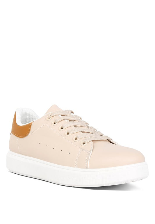 ENORA Comfortable Lace Up Sneakers